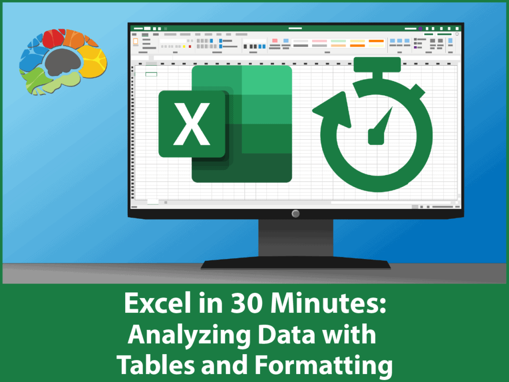 Excel in 30 Minutes: Analyzing Data with Tables and Formatting