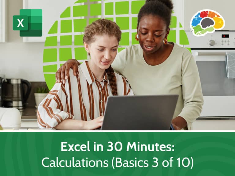 Excel in 30 Minutes Calculations Basics 3 of 10