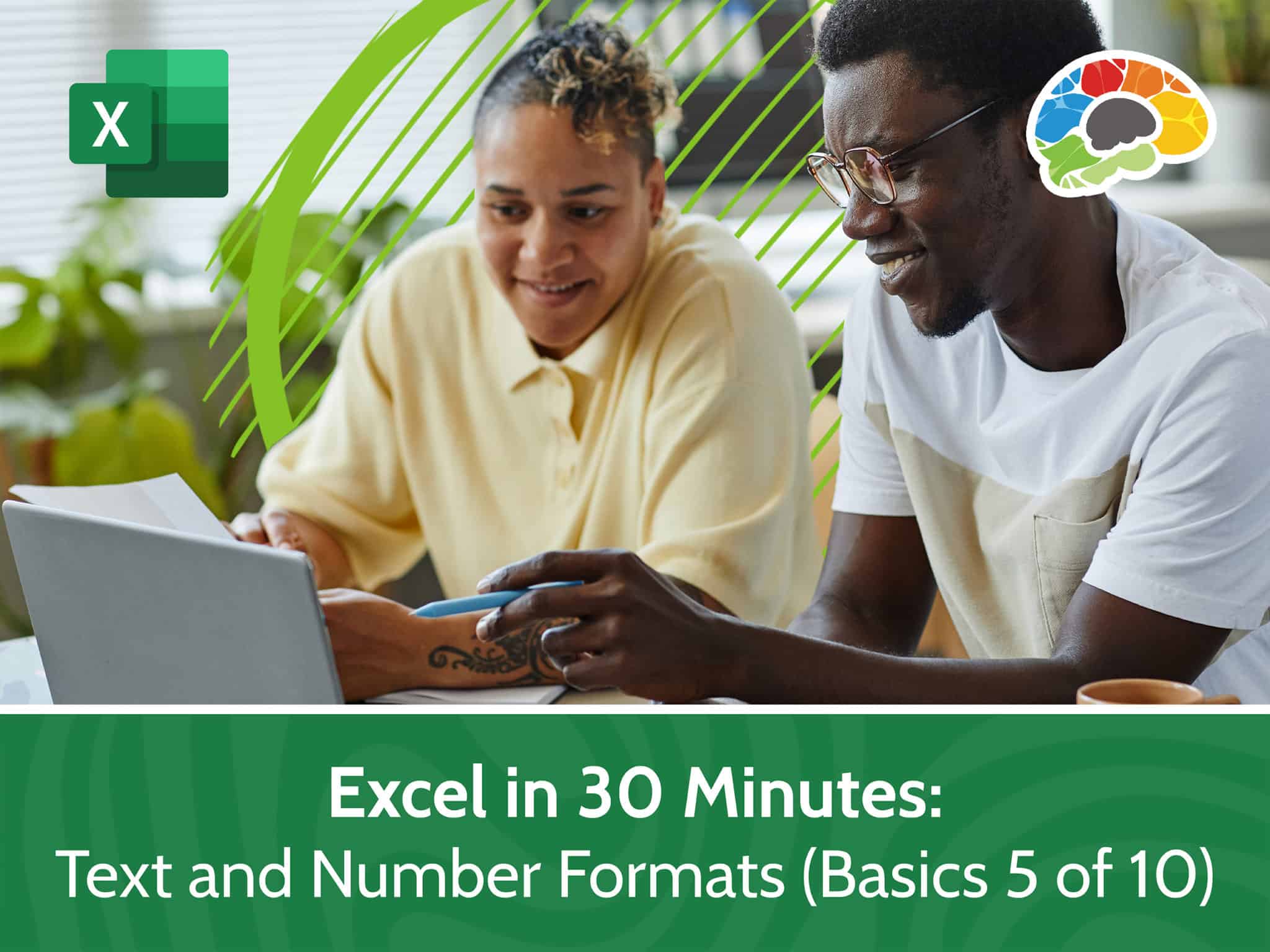 Excel in 30 Minutes Text and Number Formats Basics 5 of 10 scaled