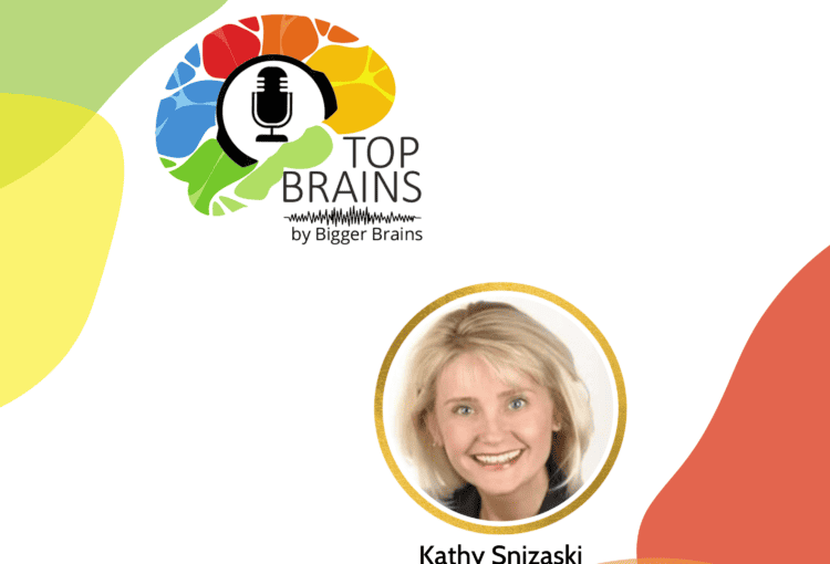 Top Brains logo - Kathy Snizaski