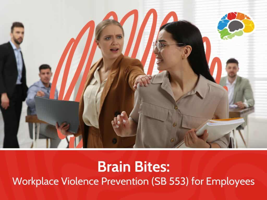 SB 553 Workplace Violence