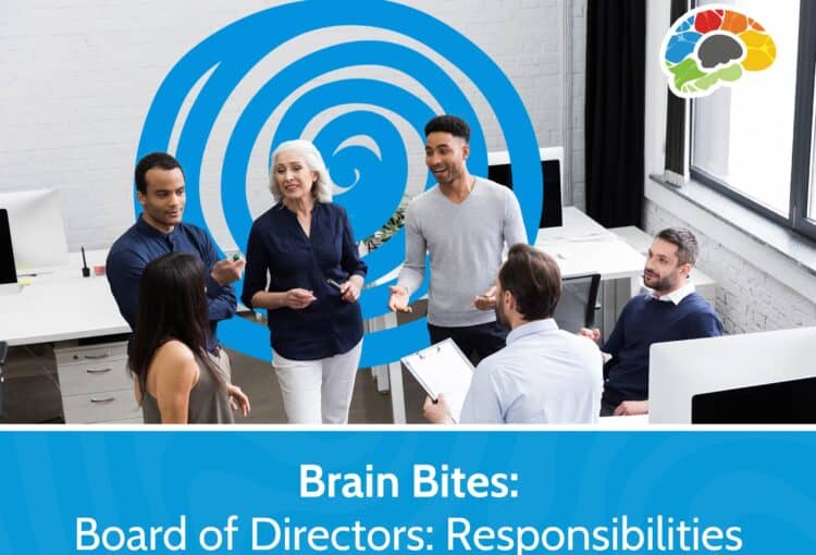 Brain Bites - Board of Directors - Responsibilities