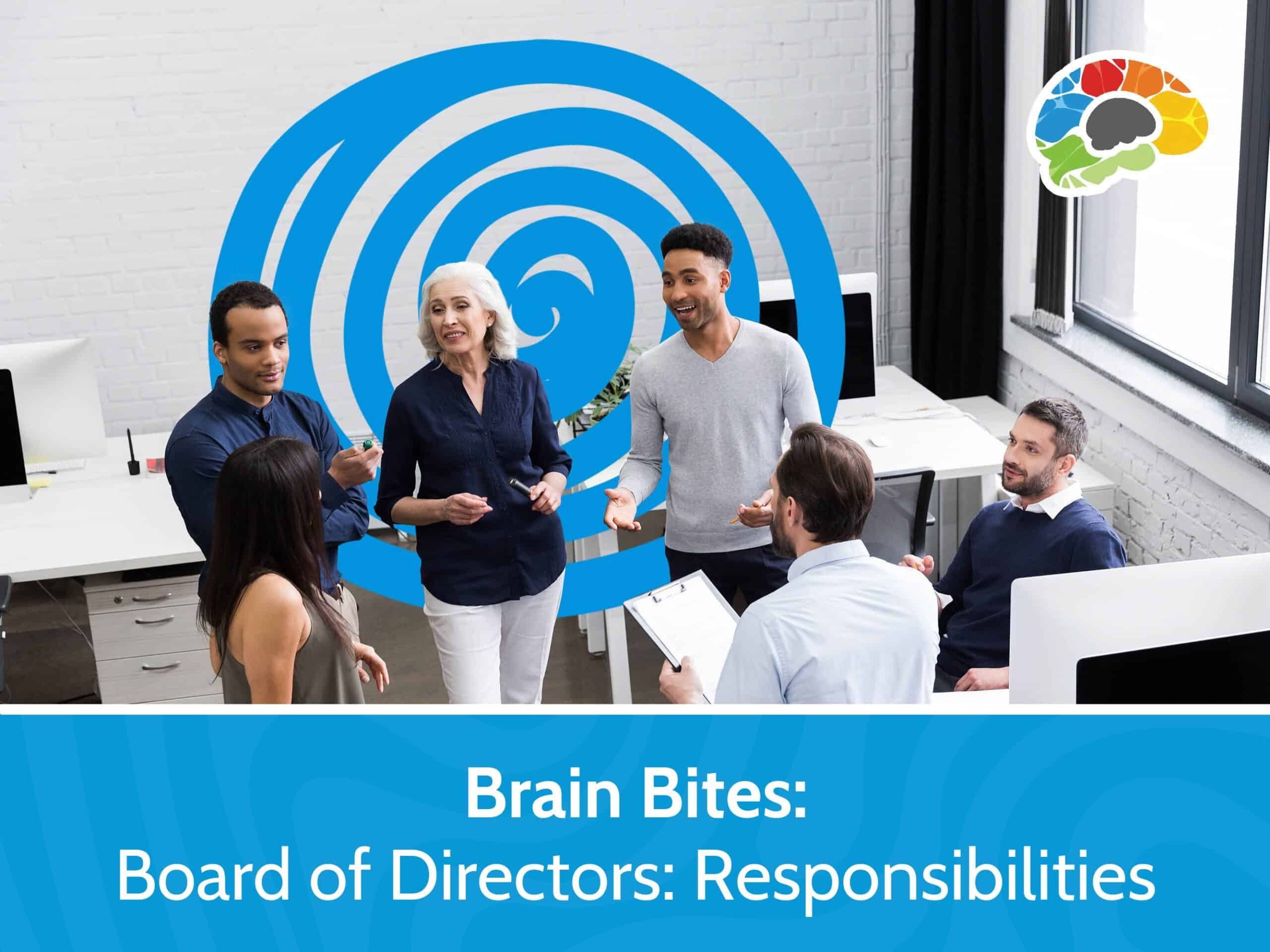 Brain Bites - Board of Directors - Responsibilities