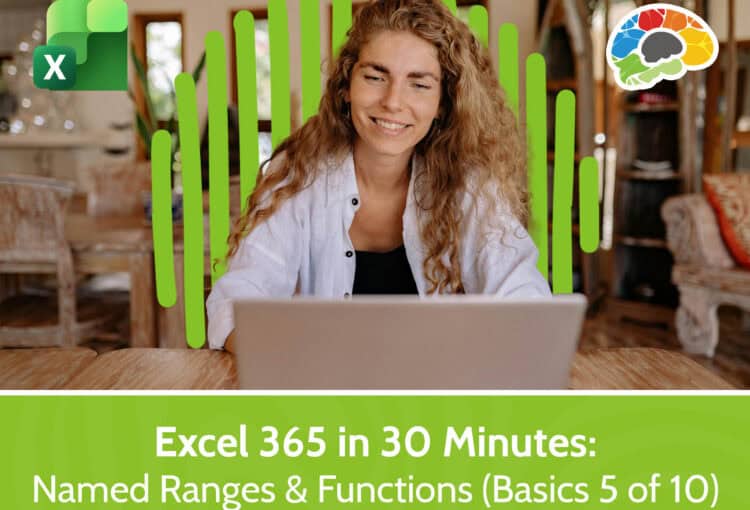 Excel 365 in 30 Minutes - Named Ranges & Functions (Basics 5 of 10)