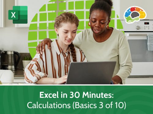 Excel in 30 Minutes Calculations (Basics 3 of 10)